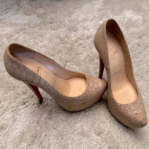 CHRISTIAN LOUBOUTIN Animal Print Pumps